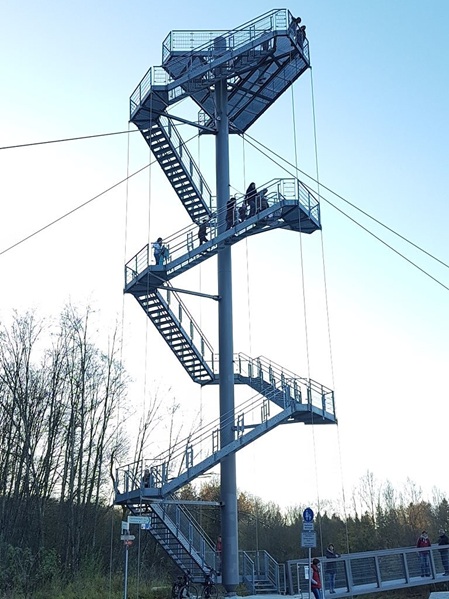 Aussichtsturm an der Iller